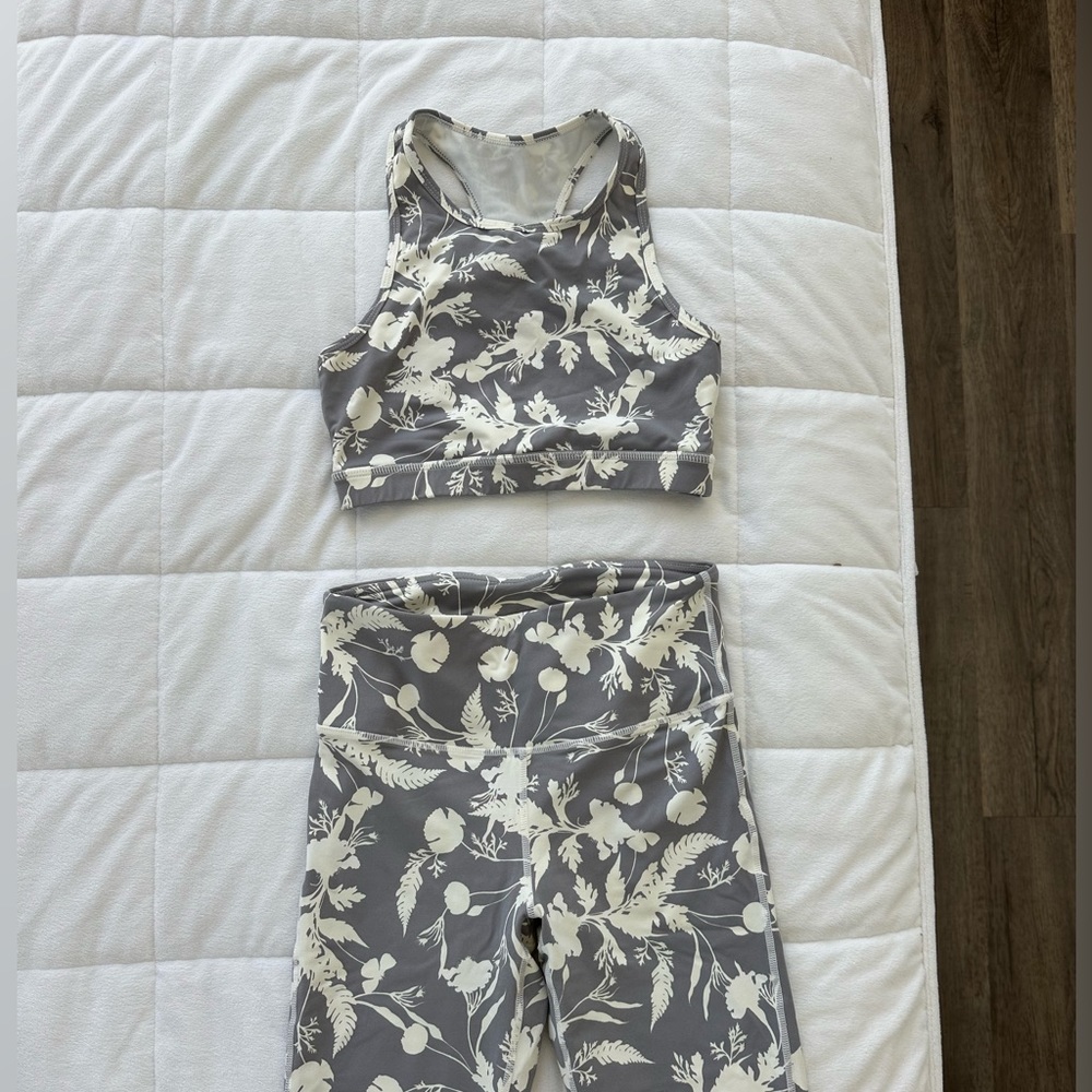 Floral Workout Set